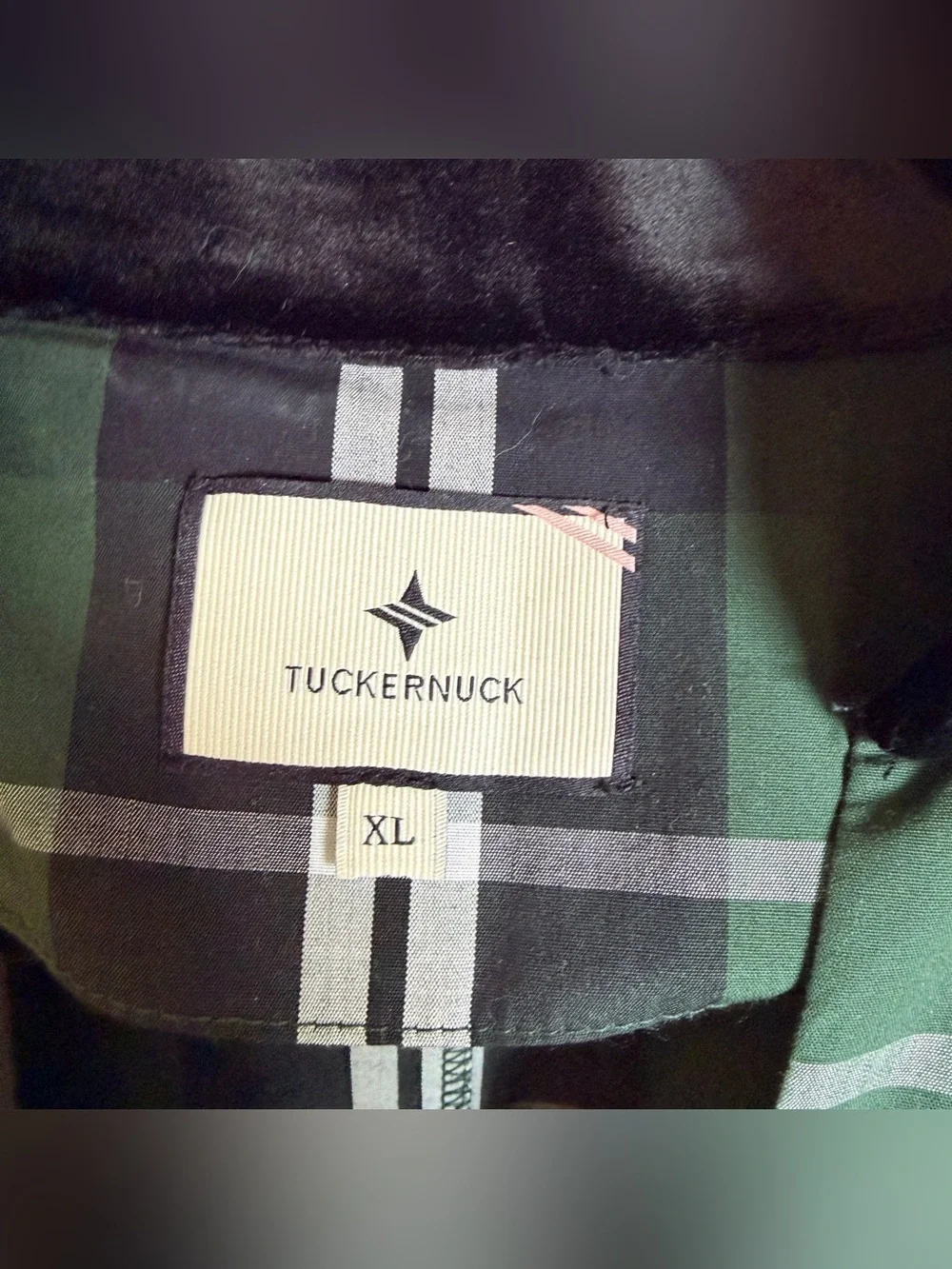TUCKERNUCK Tartan Plaid Bristol Top, XL